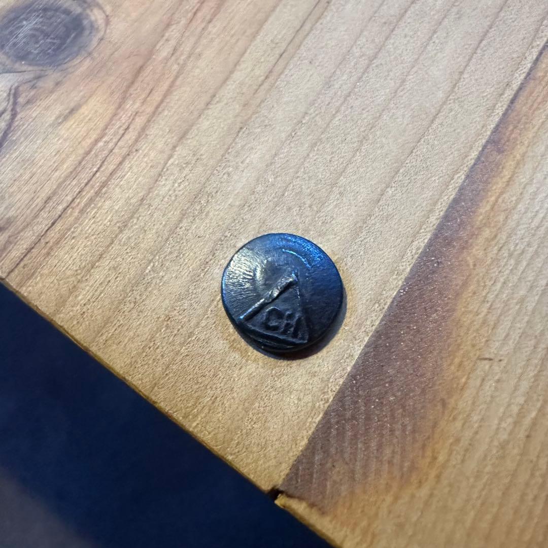 ジャーナルスタンダード 木製テーブル 車輪付き 約51cm x 92cm