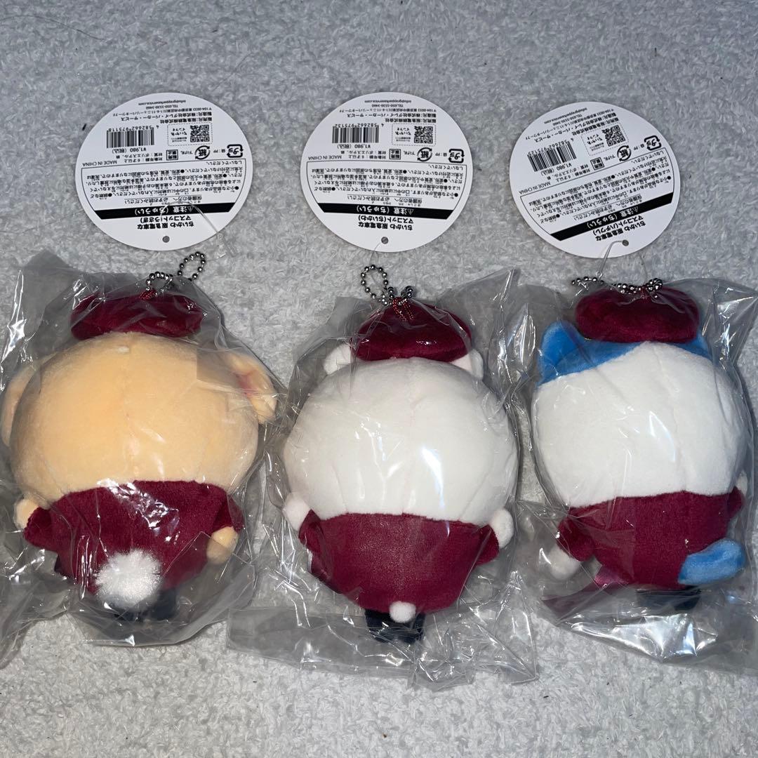 【未開封】【正規品】ちいかわ 阪急電車なマスコット 3匹セット