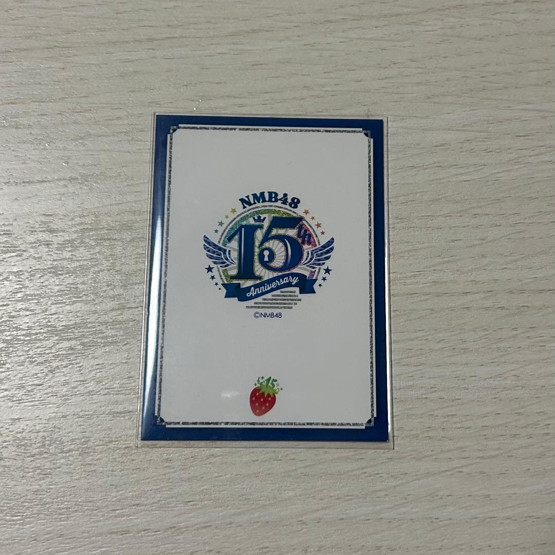 NMB48 15周年トレカ 直筆 安部若菜