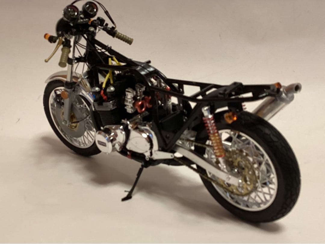バイクプラモデル　族車　アオシマ1/12 750RS ZⅡ (ジャンク品)