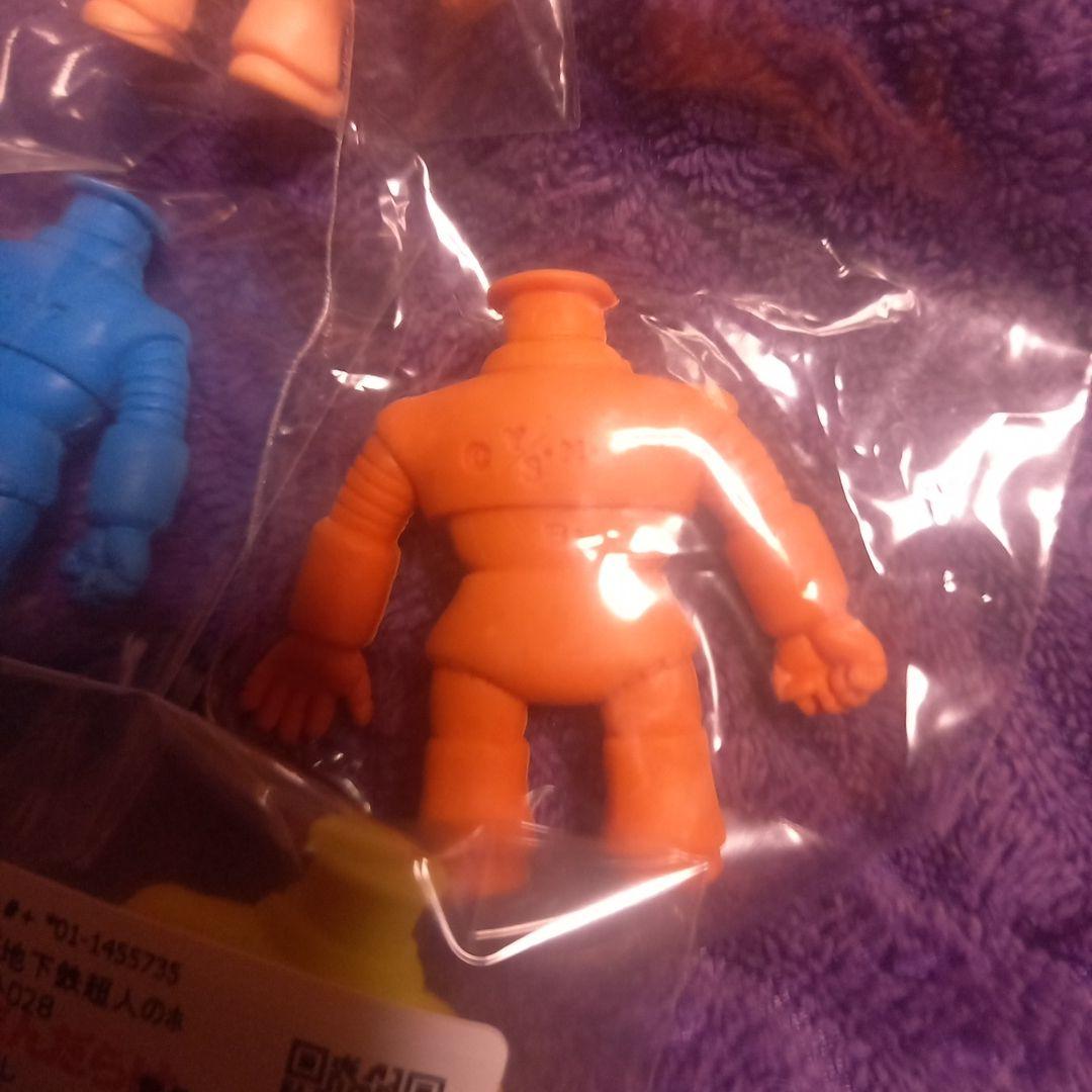 キン消し当時物✨地下鉄超人界のボス４体セット✨美品✨