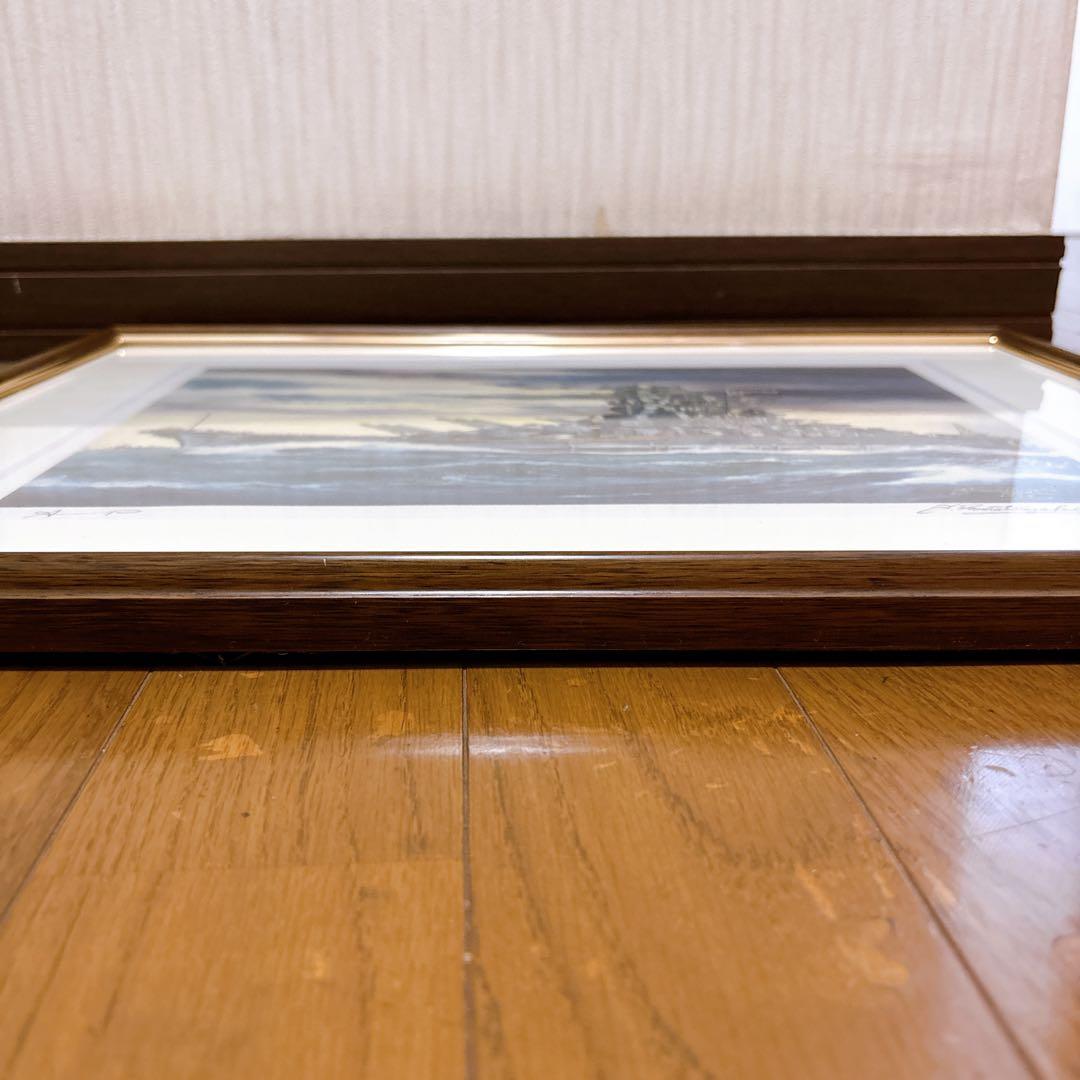 小松崎茂 戦艦大和 リトグラフ 額装 A.P サイン入り