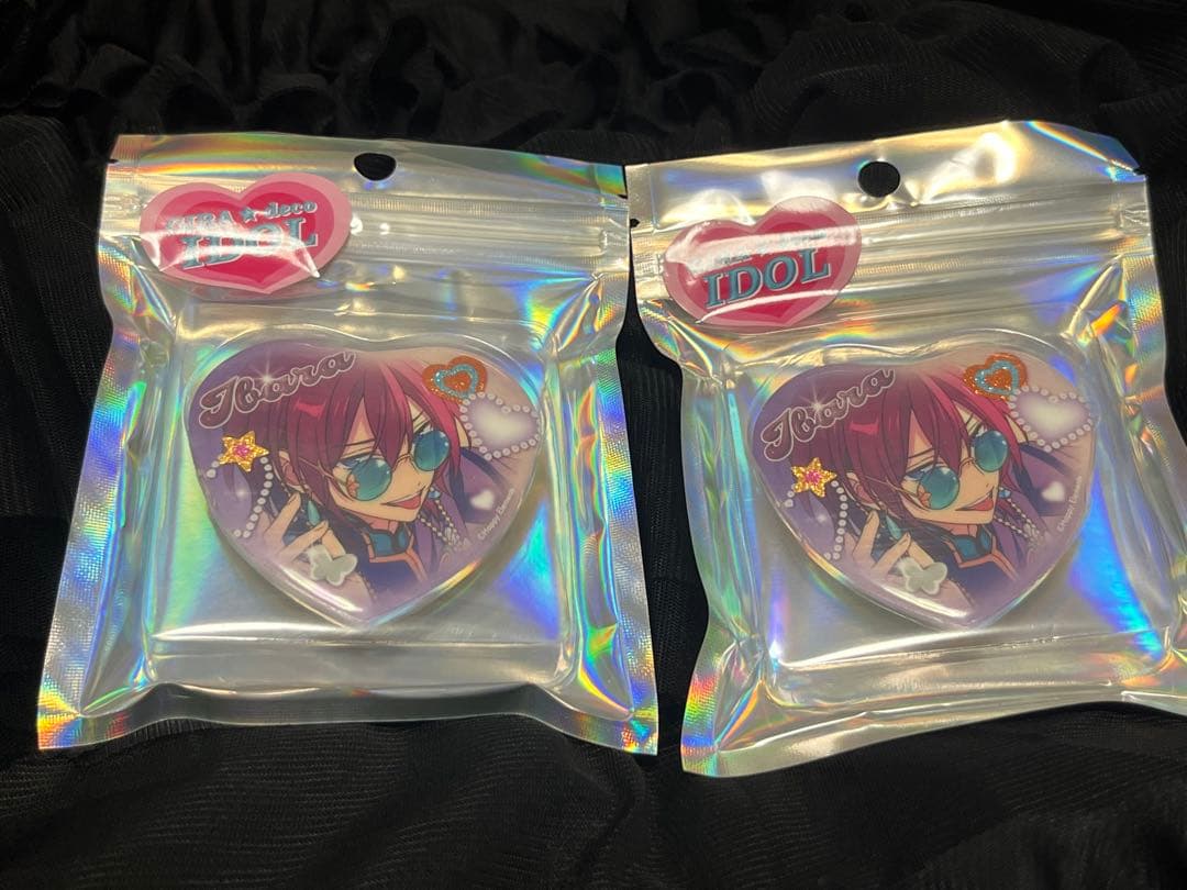 あんスタ GIRA☆デコ ハート 缶バッジ 七種茨 42個