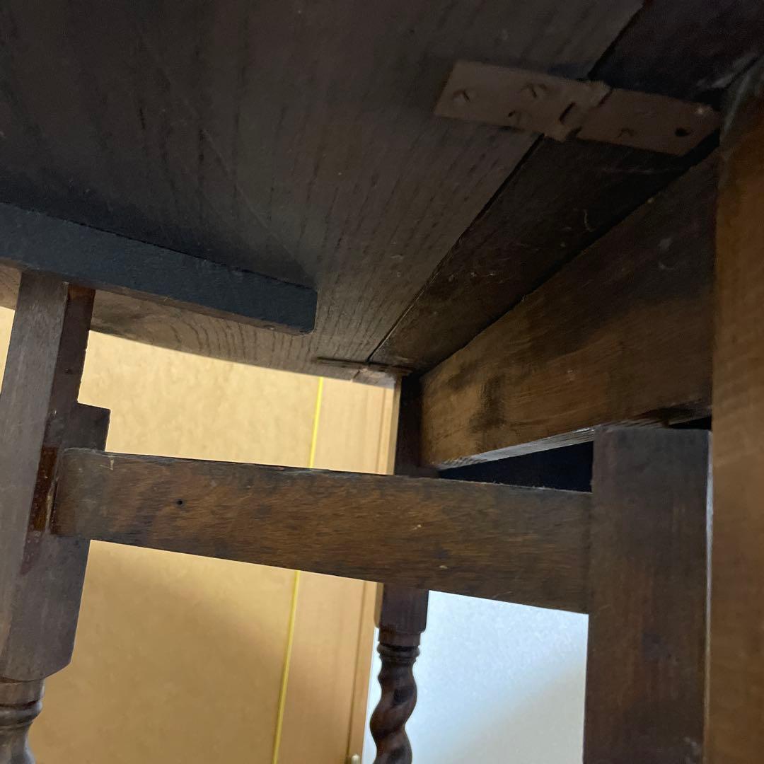 本日セール　アンティーク　ゲートレッグテーブル