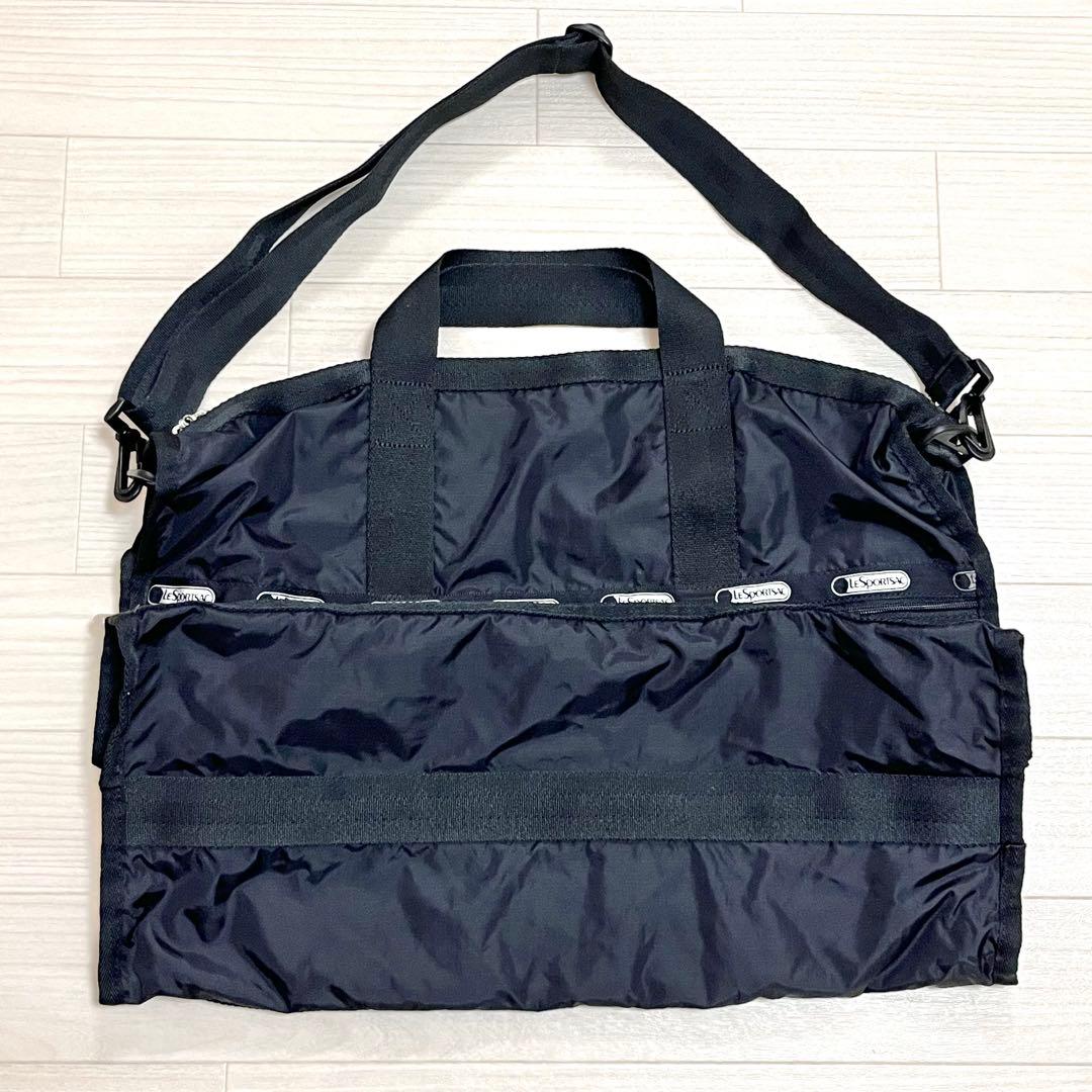 美品　レスポートサック　ショルダーバック　旅行バック　黒　シンプル