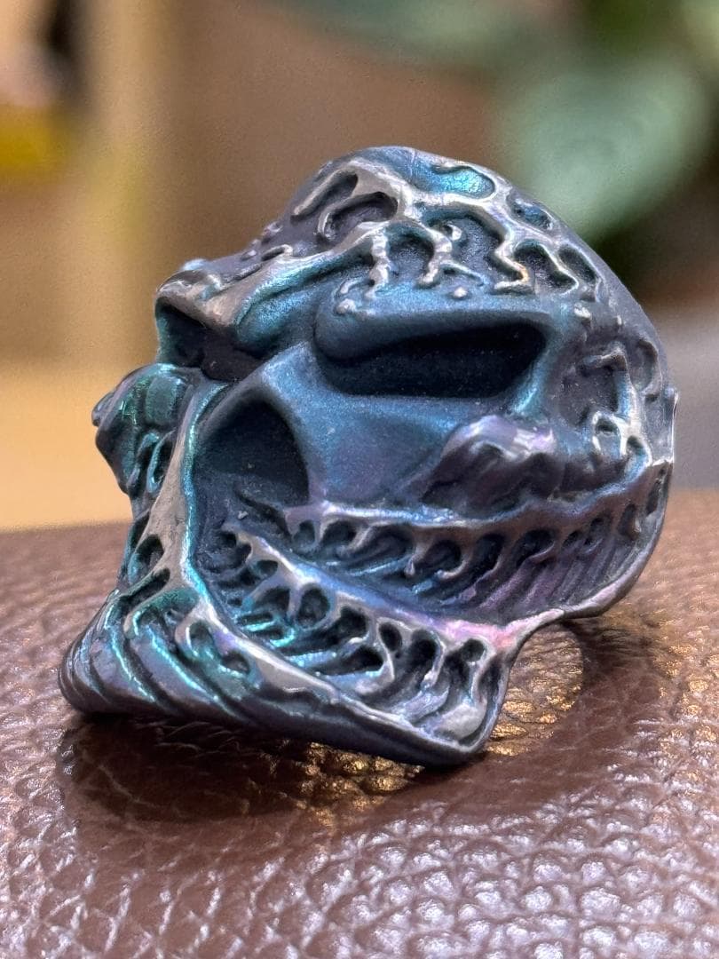 限定　リング　パンチャー　ステルス　カナガワウェーブ　チタン　グリーン