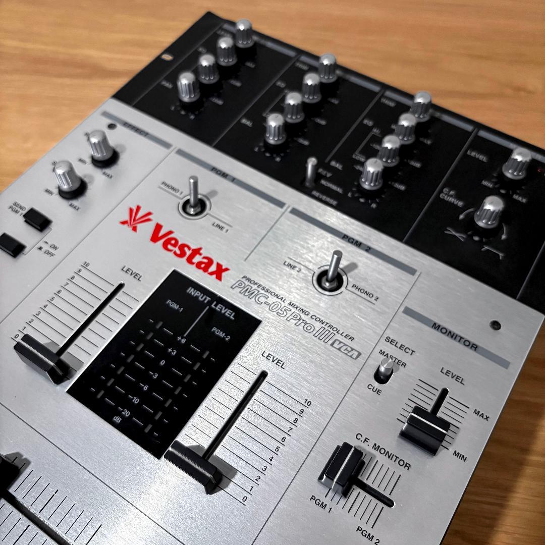 Vestax PMC-05Pro Ⅲ 3 VCA ベスタクス DJ ミキサー