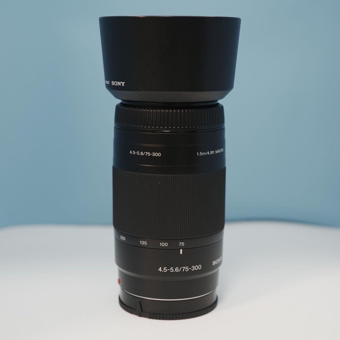 SONY純正 75-300mm 望遠レンズ 美品 a4400
