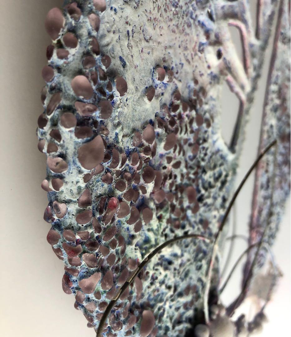 原画　アクリル着色　「夜のひかり」 吉田美香