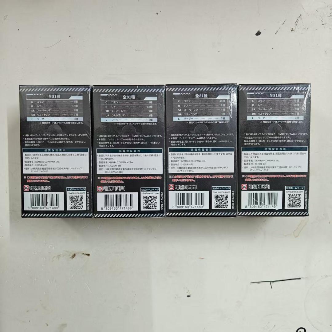 勝利の女神：NIKKE カードゲーム BT01 IN Counter 日本語4個