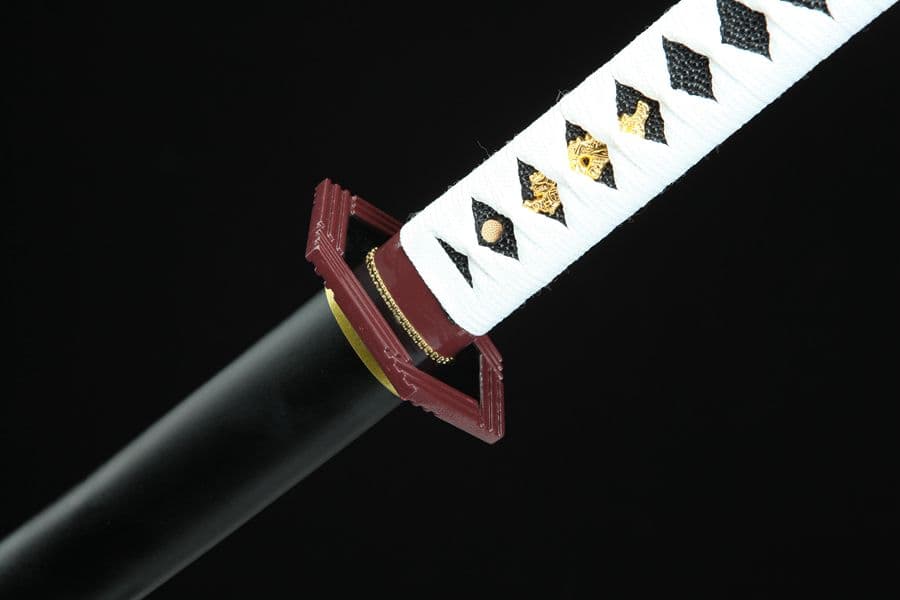 鬼滅の刃 福岡義勇 武具　刀装具　日本刀　模造刀　居合刀 手鍛造打 鑑賞用 武蔵