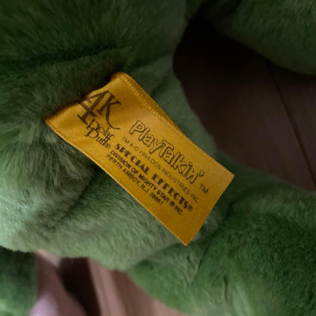 Play Talkin プレイトーキン　カエルのパペット　黄色タグ