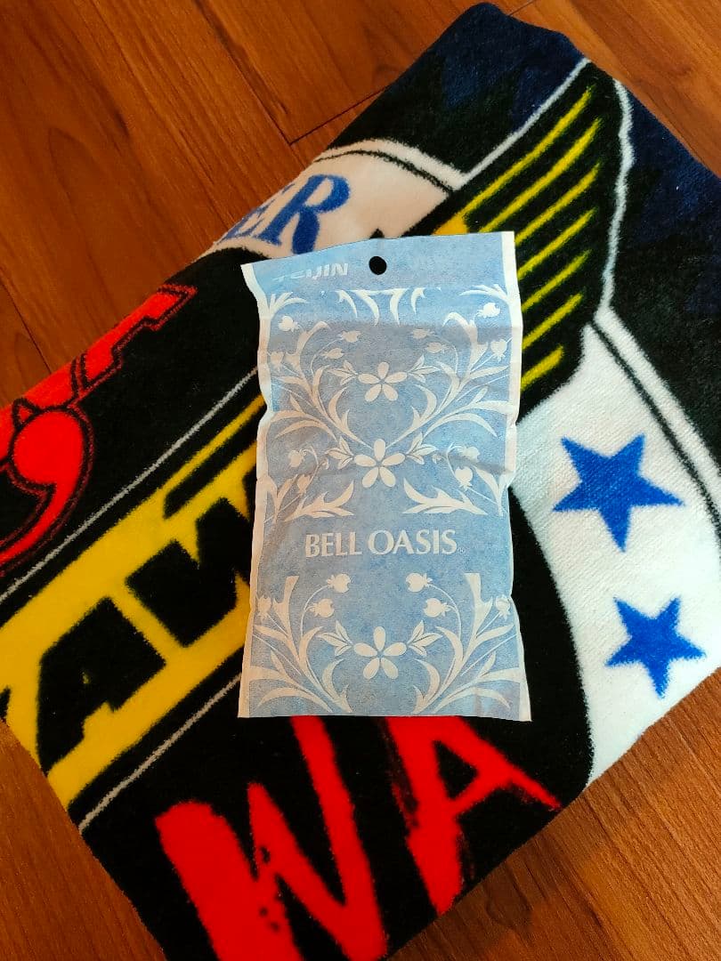 【新品未使用】矢沢永吉 スペシャルビーチタオルSBT '90エンブレムスリーロゴ