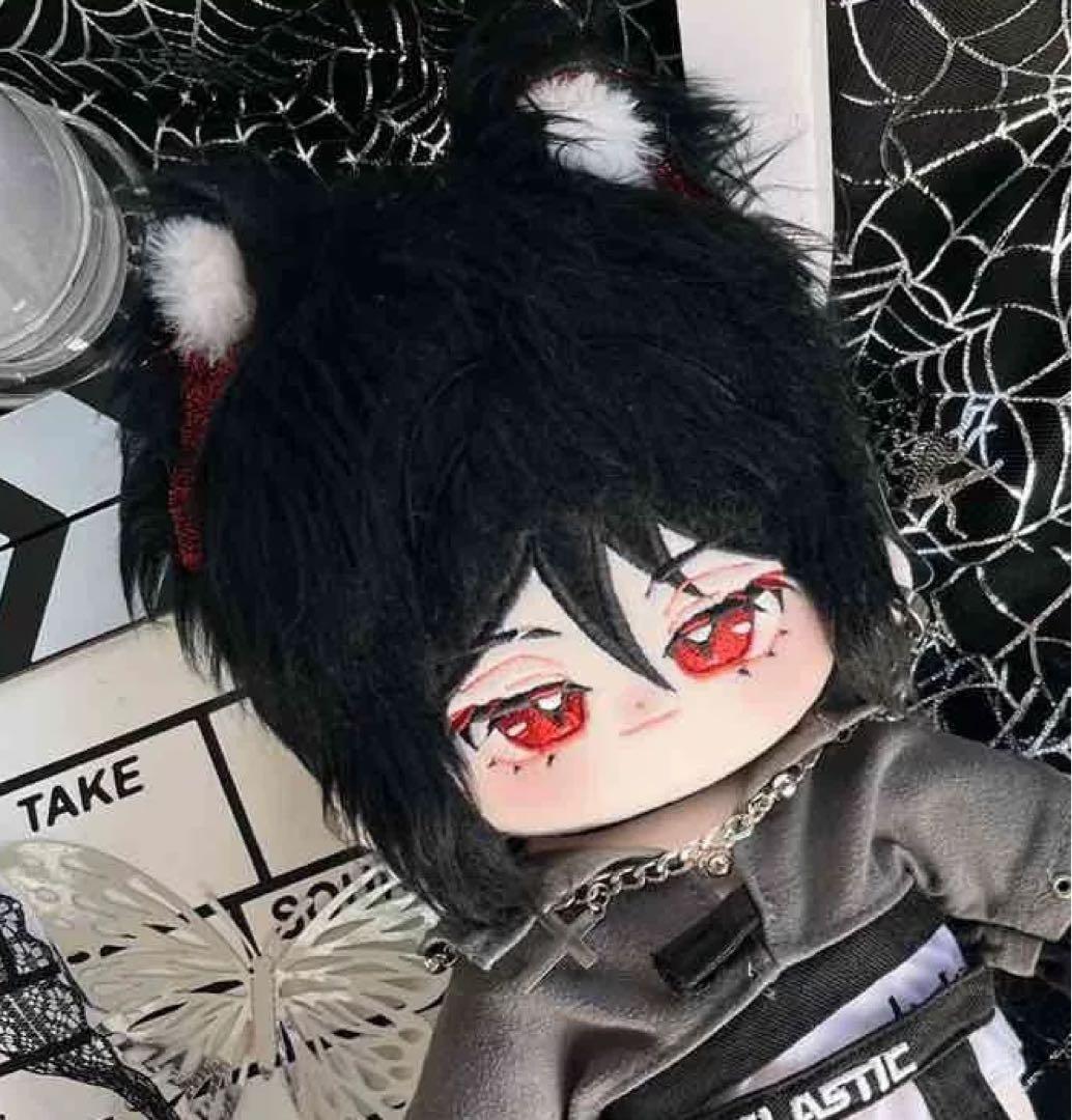 《黒髪赤目執事くん》大人気な激レア可愛い着せ替えぬいぐるみ《20cm》