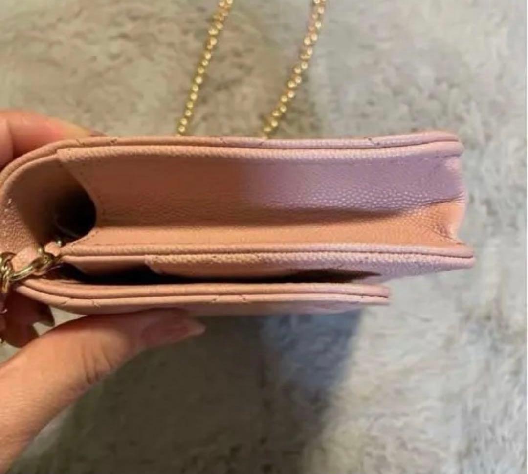 年末ラスト価格！CHANEL ピンク キルティング ショルダーバッグ　ノベルティ