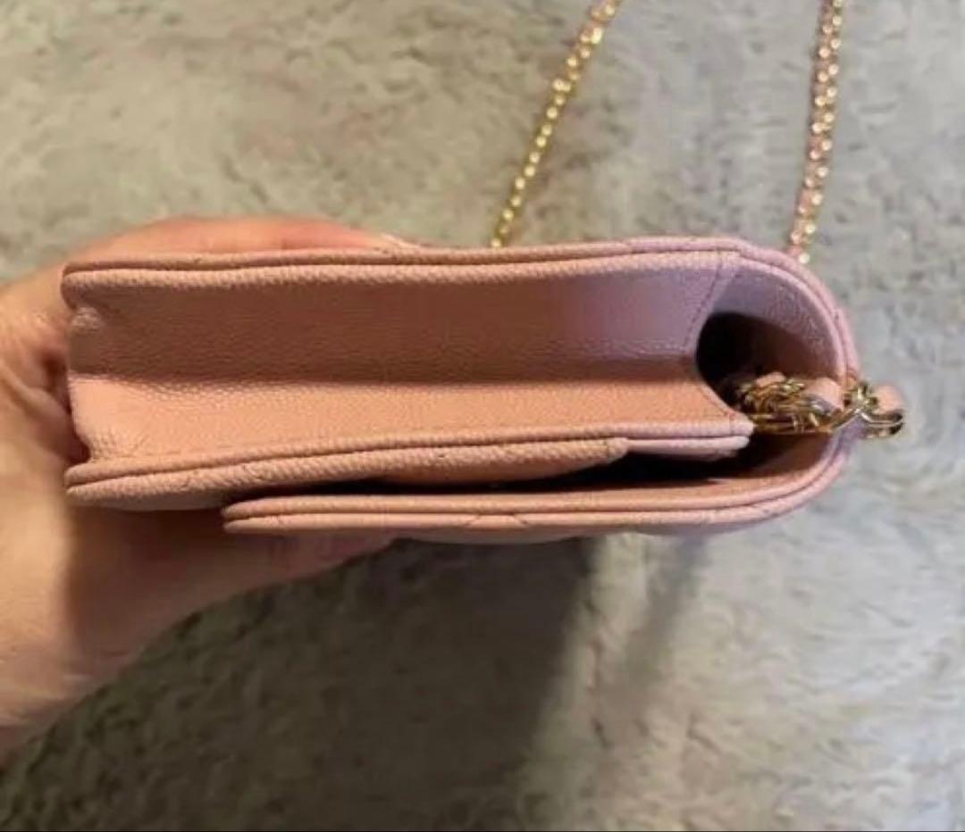 年末ラスト価格！CHANEL ピンク キルティング ショルダーバッグ　ノベルティ