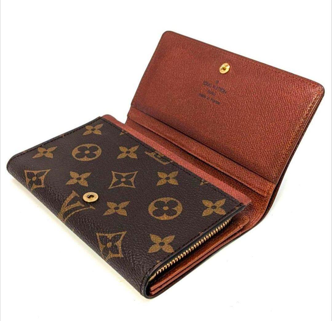 ルイヴィトン モノグラム ビエ トレゾール 折り財布 A41