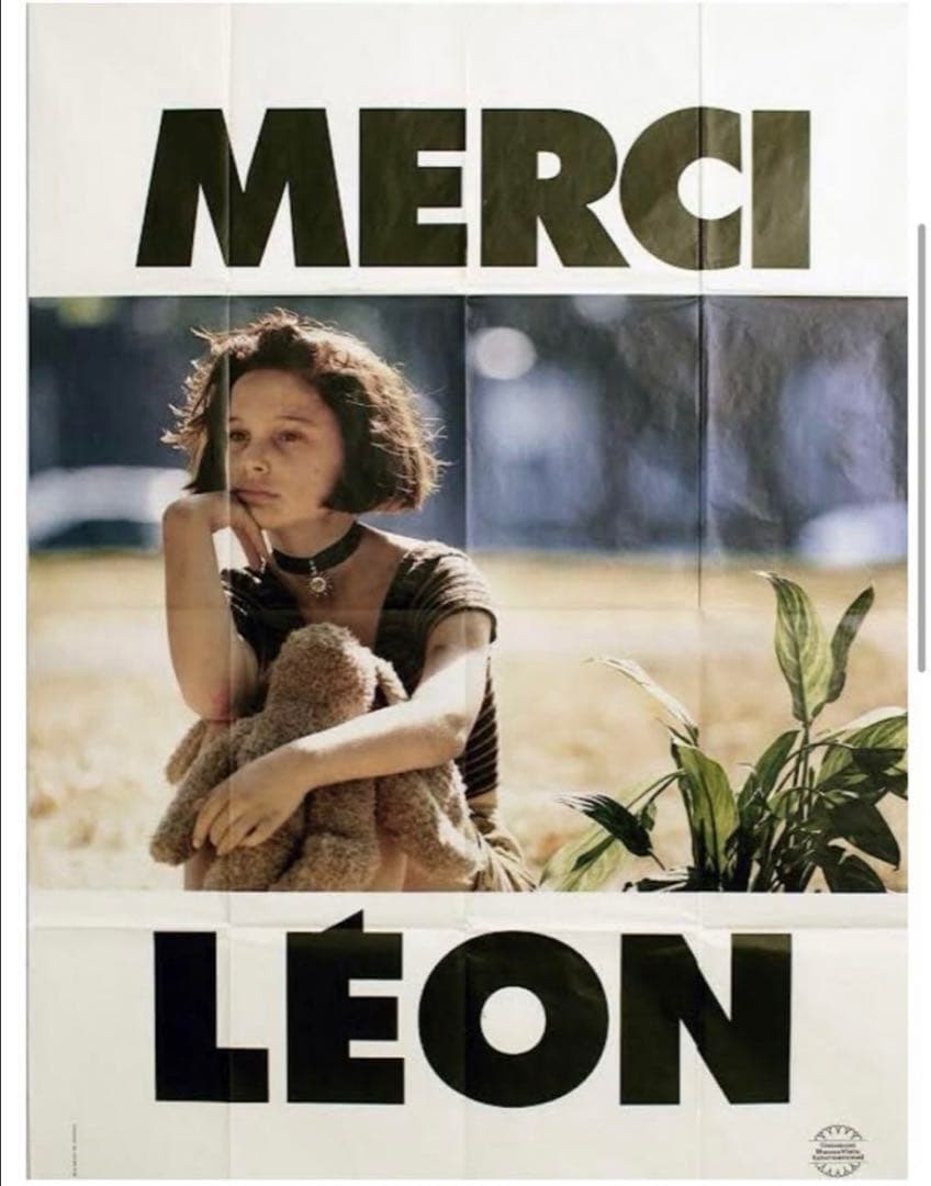 レオン（マチルダ）のポスター　※当時の激レア品一点物