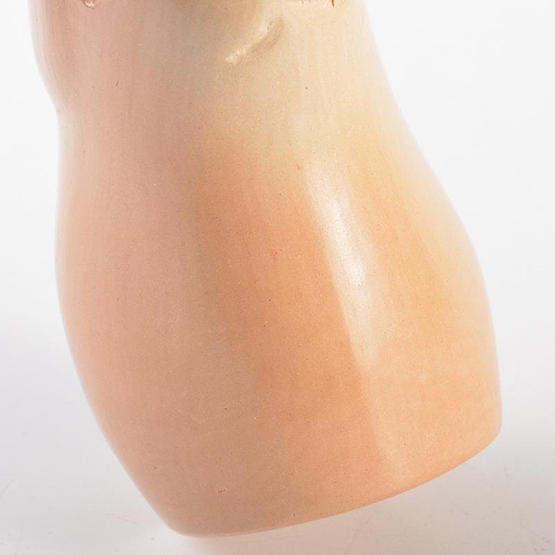 茶道具　雲華焼　山崎宗元作　狗　のし押え　熨斗押　共布共箱　V　R6888