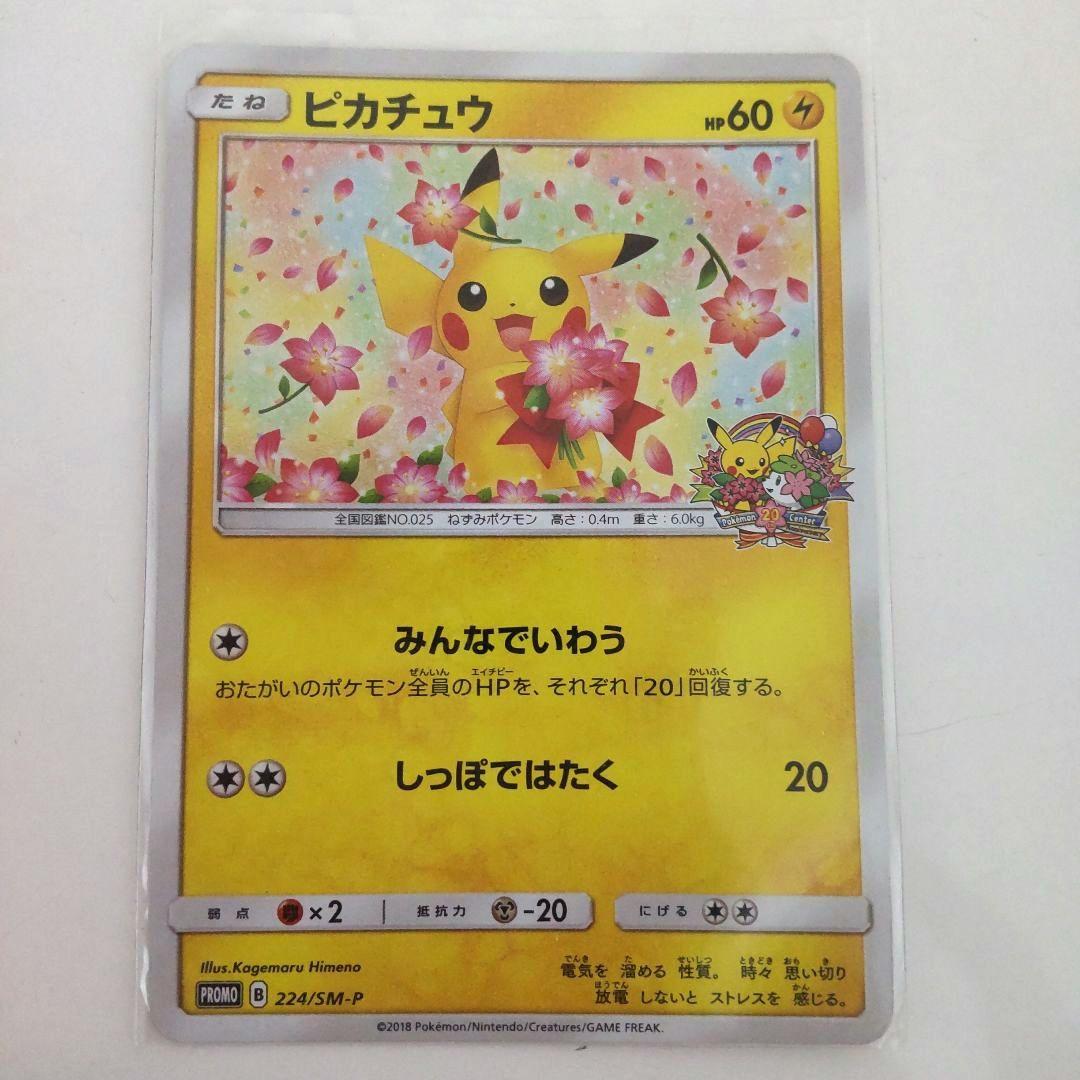 ピカチュウ　プロモ　224/SM-P