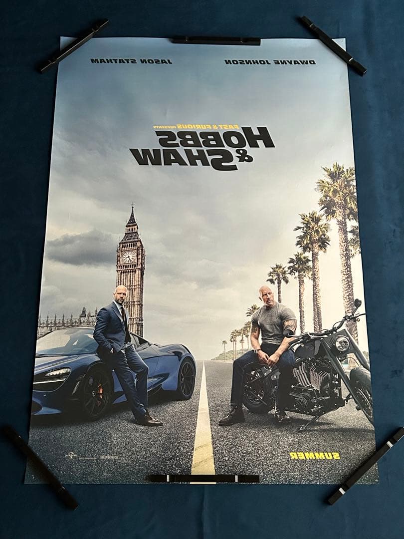 ワイルド・スピード、スーパーコンボ　USオリジナル映画ポスター