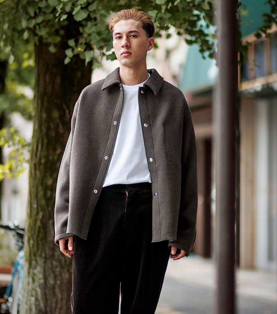 ジャケット・アウター A.PRESSE Cashmere Blend Work Jacket 24AW