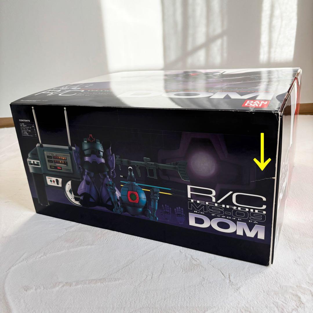 【希少】R/C テックロイド MS-09 ドム ラジコン 機動戦士ガンダム