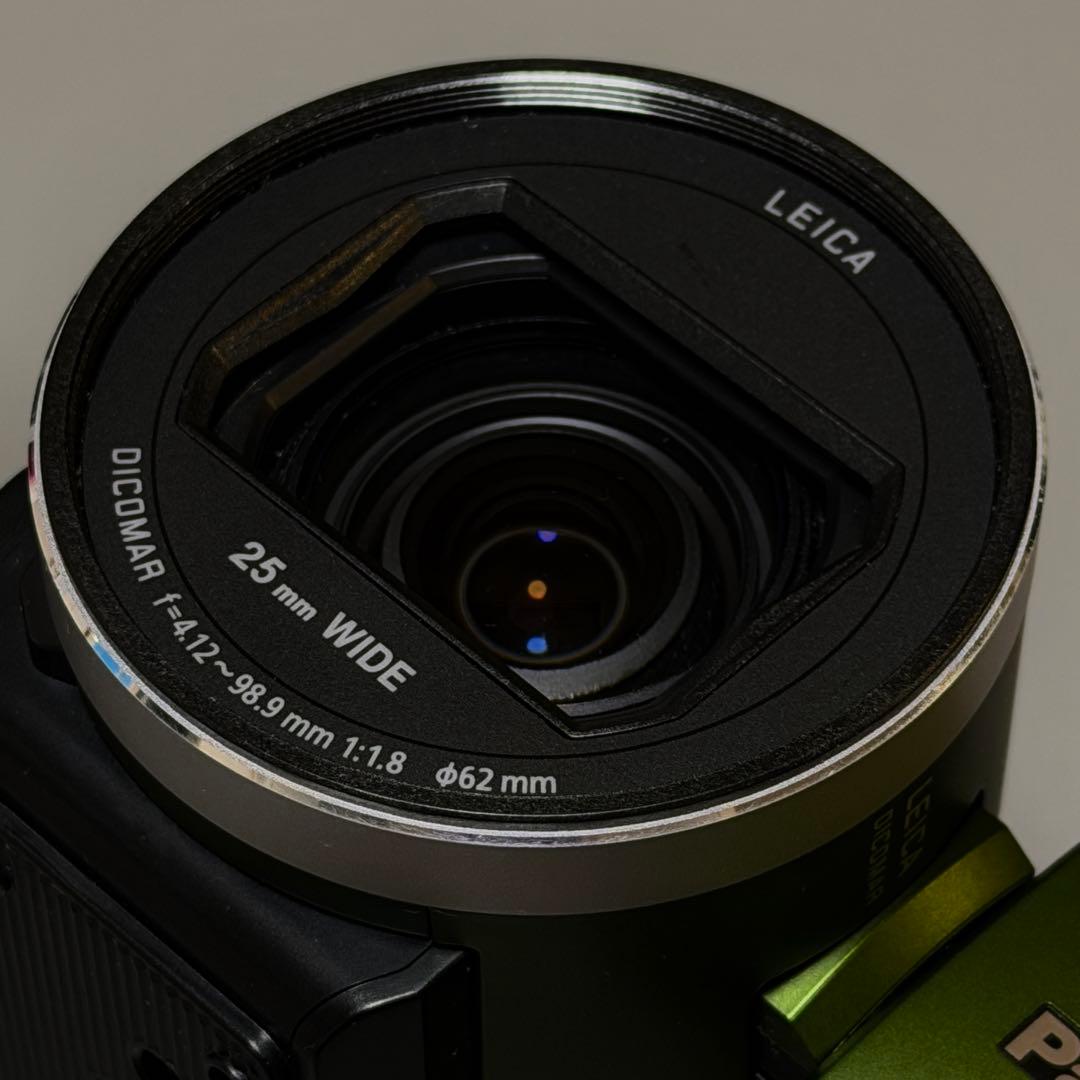 【完動美品】パナソニック 4Kビデオカメラ HC-VX2M フォレストカーキ