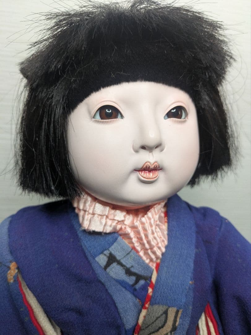 市松人形 藤村明光　42cm 男