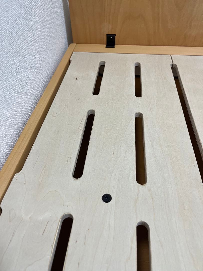 【美品】HOPPLキッズベッド 120x70x45