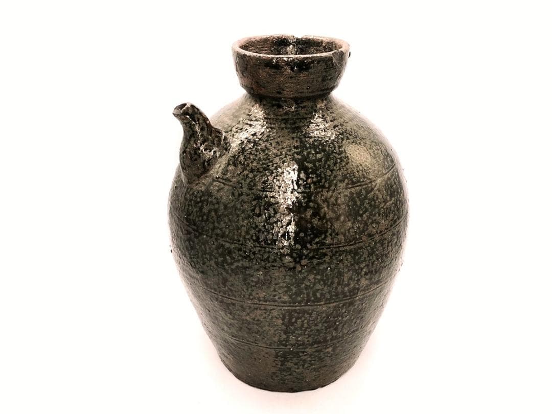 【 苗代川焼 雲助 】　うんすけ　黒もん　黒薩摩　江戸時代