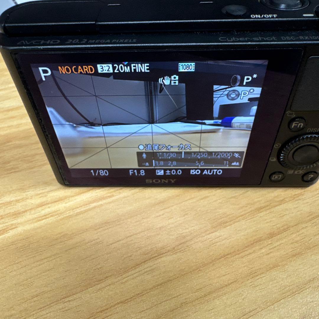 Sony コンパクトデジタルカメラ dsc-rx100