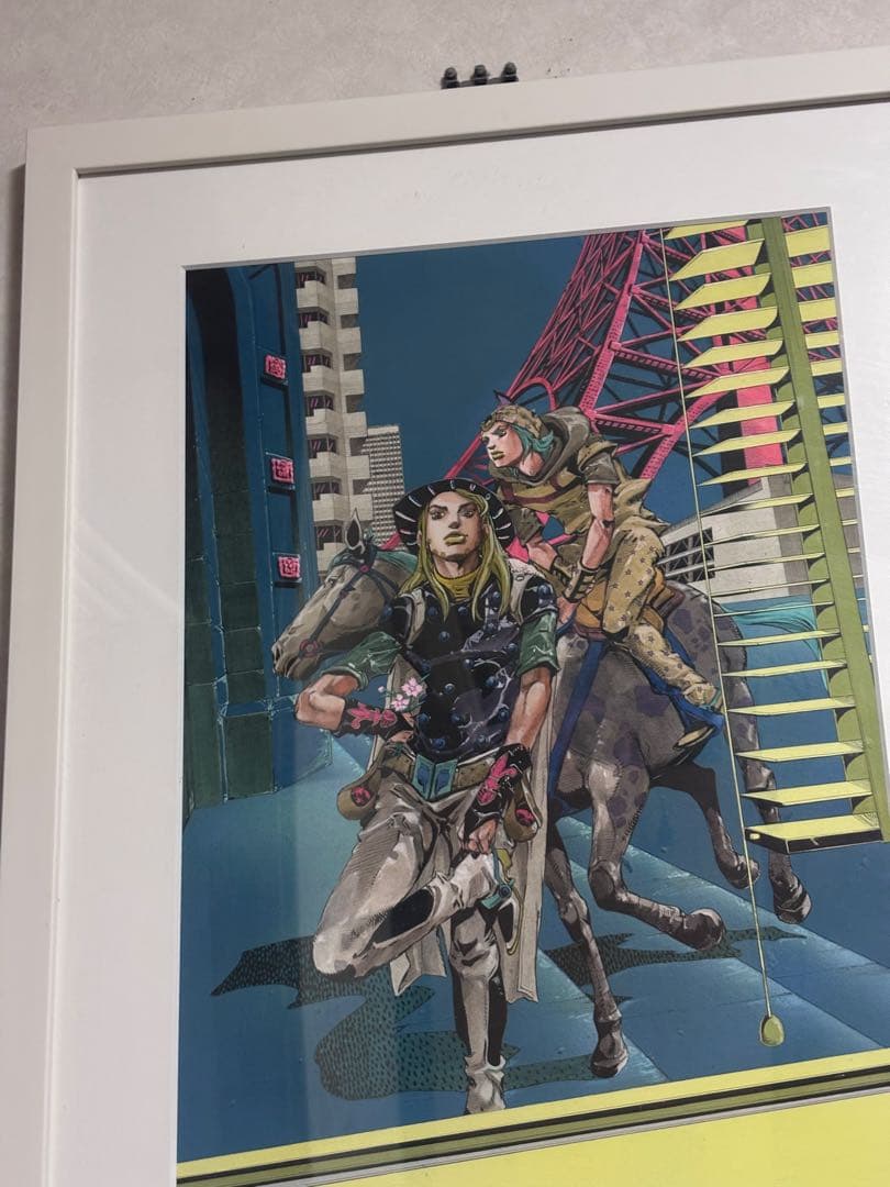ジョジョの奇妙な冒険 ７部SBR 複製原画　ジョジョ展2012