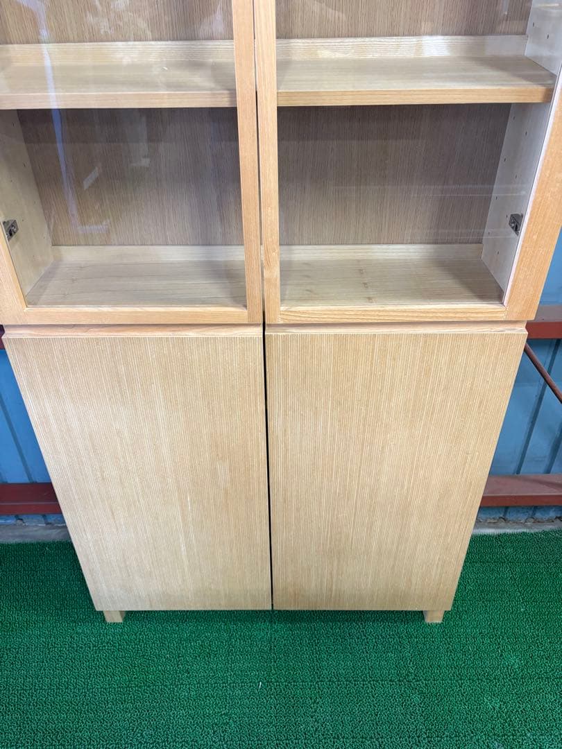 無印良品/良品計画　組み合わせてつかえる木製収納シェルフ　キャビネット　奥行23