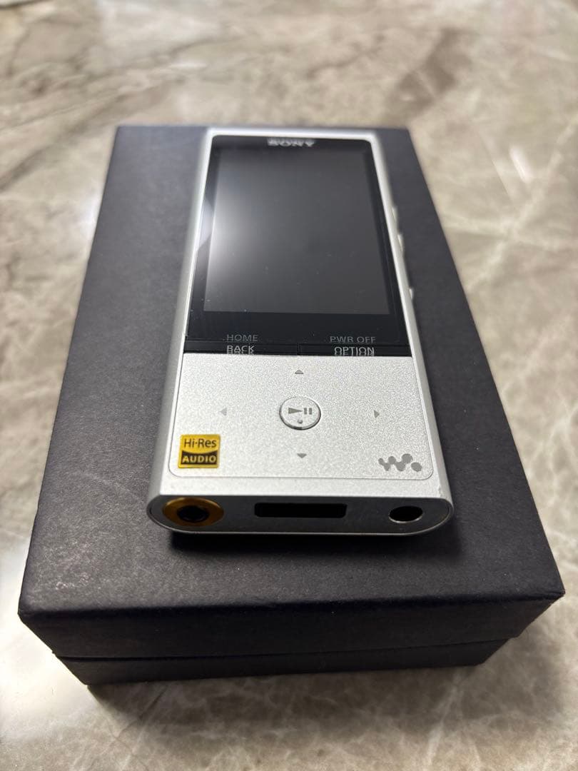 SONYウォークマンNW-ZX100 128GB　ケーブル付属、液晶フィルム付属