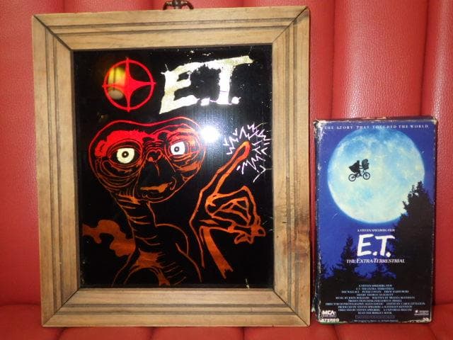 80’S★E.T.★壁掛け★4★ビンテージ★ポスター★アート★宇宙人★UFO