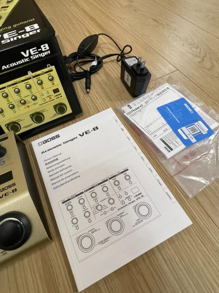 【極美品】BOSS VE-8 Acoustic Singer 弾き語り 箱説付