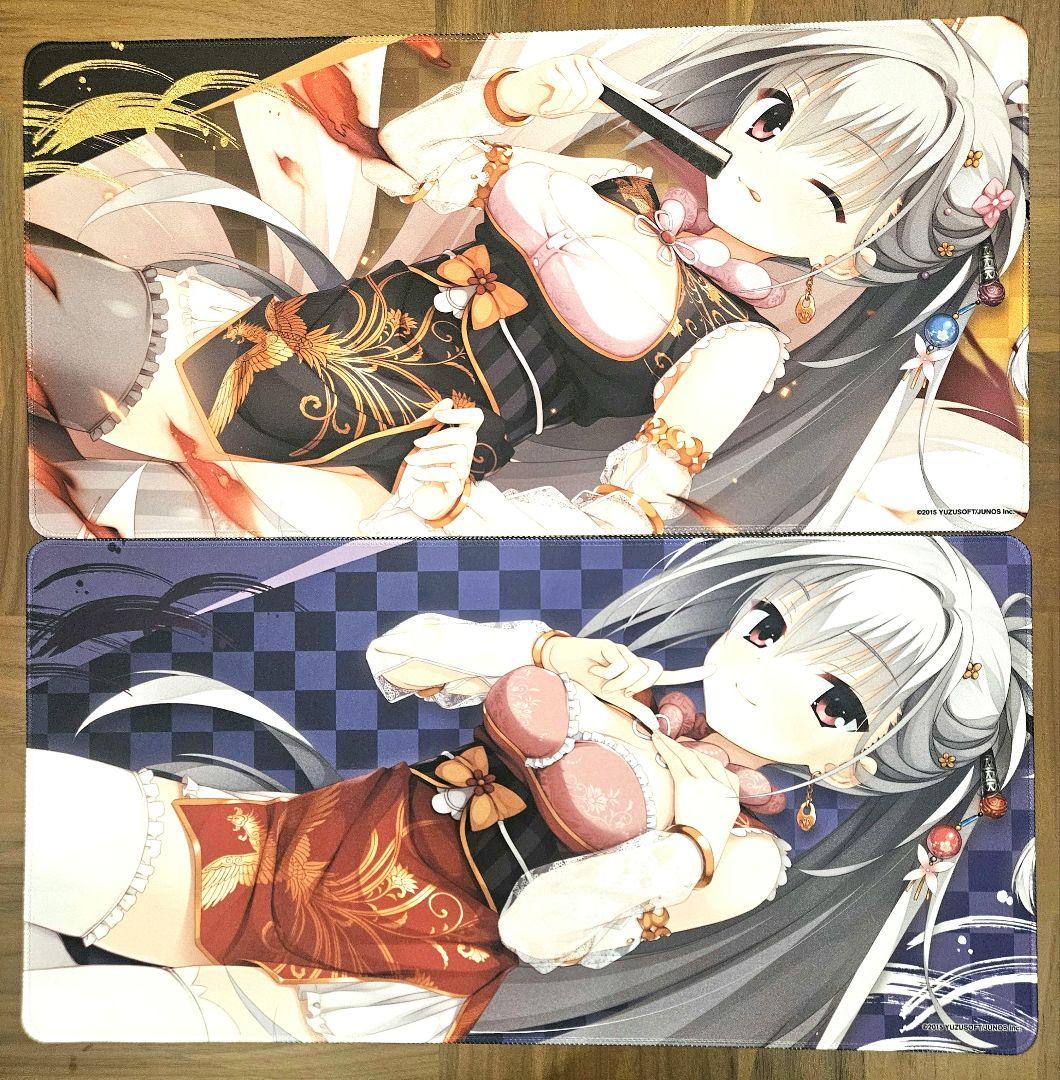 ゆずソフト カコ☆タマ ゲームマット セット エリナ 妲己Ver.
