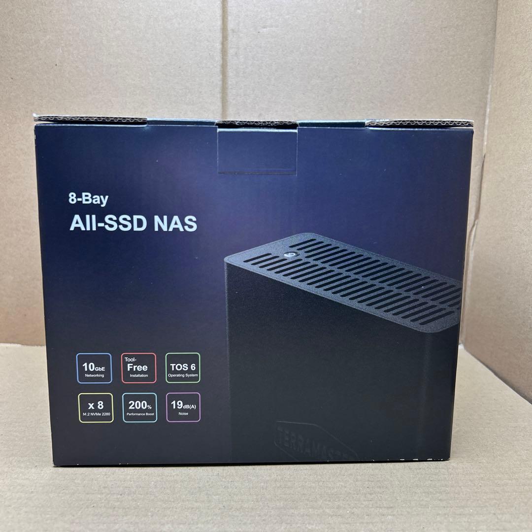 TERRAMASTER テラマスター F8 SSD Plus