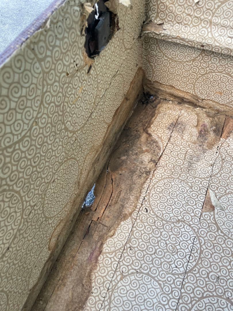 フランスアンティーク トランク テーブル 木箱 収納ボックス 宝箱 ケース