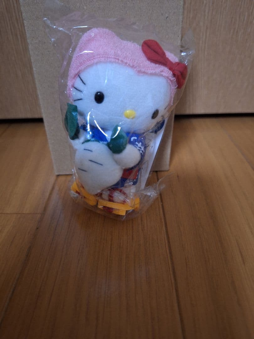 ご当地キティ鹿児島限定　かぶ和服キーチェーン