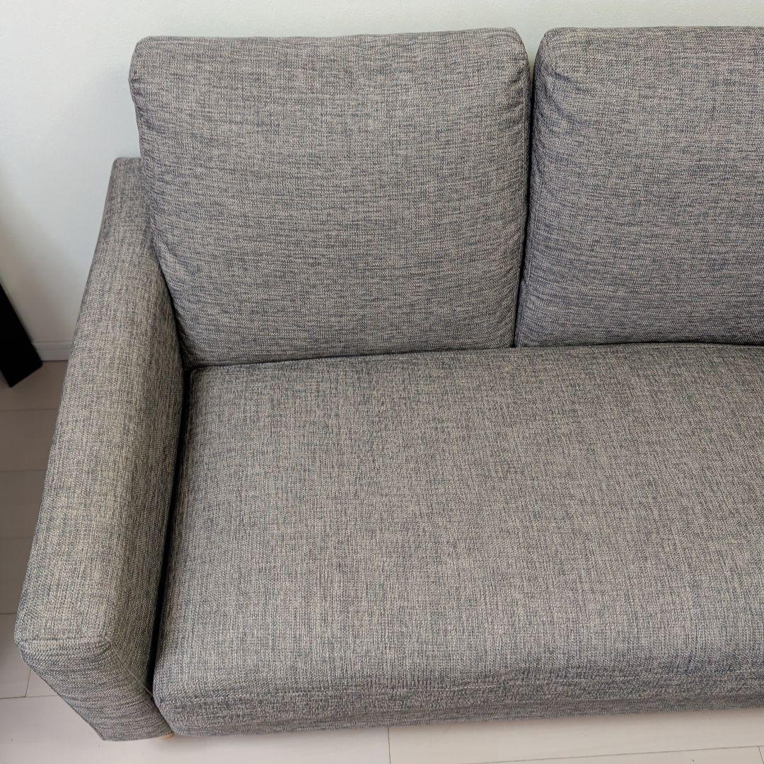 【東京都】ニトリ 布張りカウチソファ Nポケット A7 3人掛け FM-MO