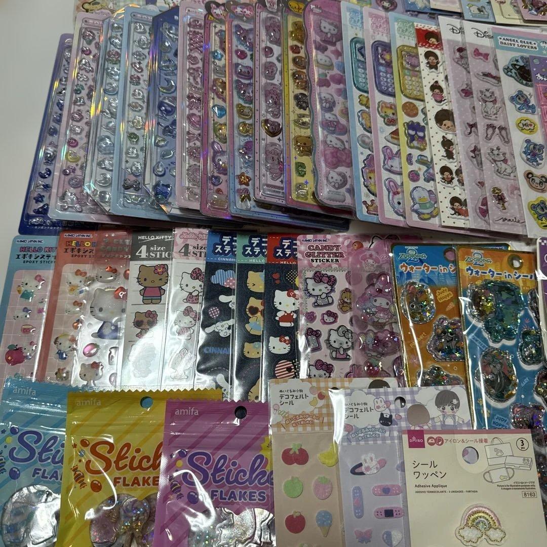 (64)ボンボンドロップシール　うるちゅるポップシール　60枚