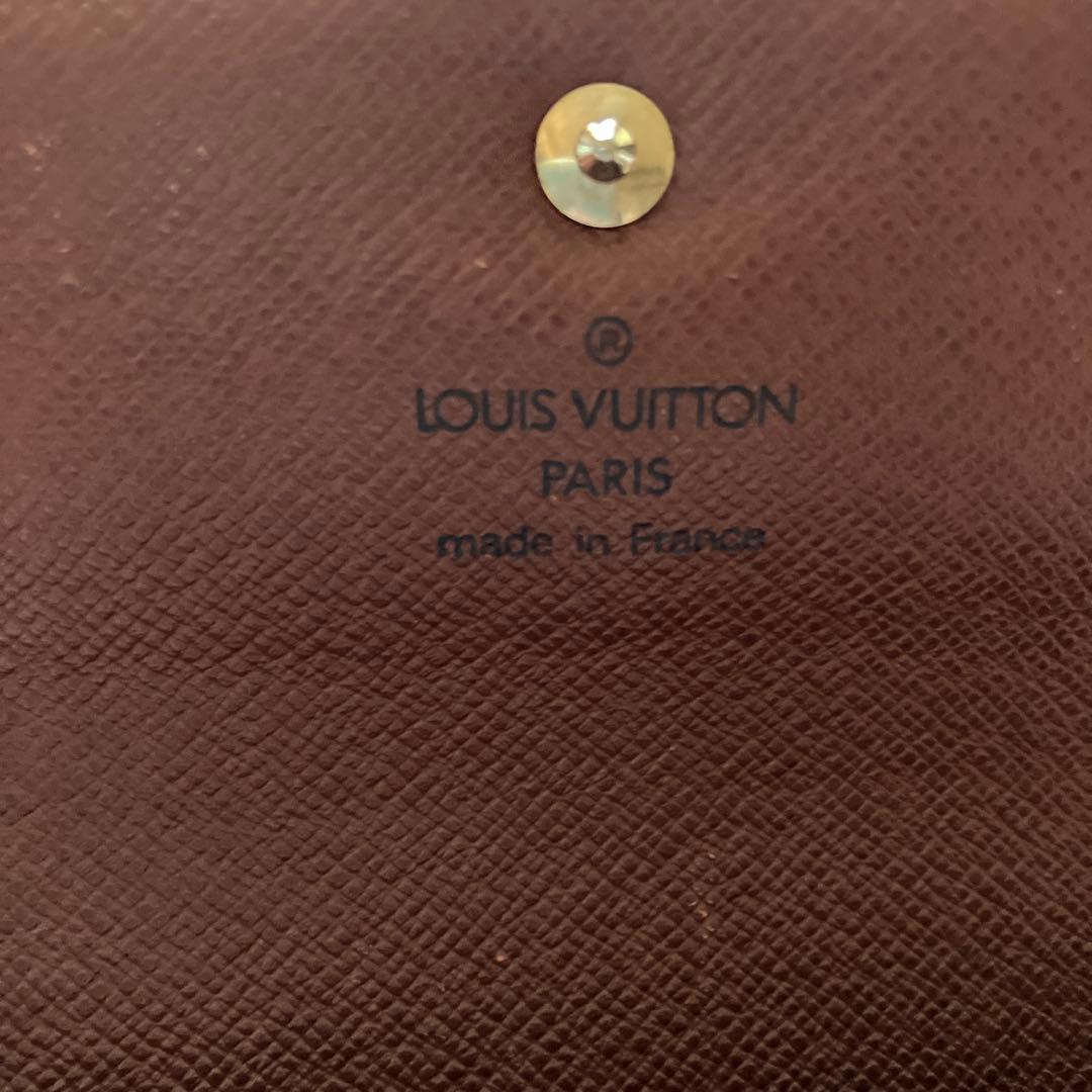 LOUIS VUITTON モノグラム ポルトトレゾー・エチュイ　三つ折り財布
