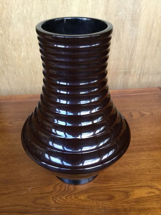 姜菖園作 壺 花瓶 乾漆