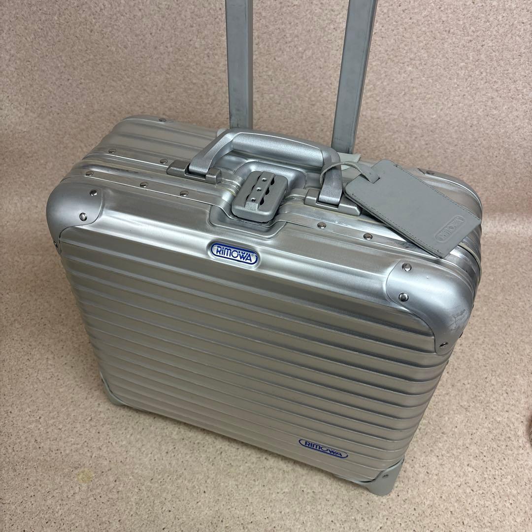 え*び様 良品 希少 廃盤 リモワ トパーズ 2輪 ビジネストロリー 機内持ち込