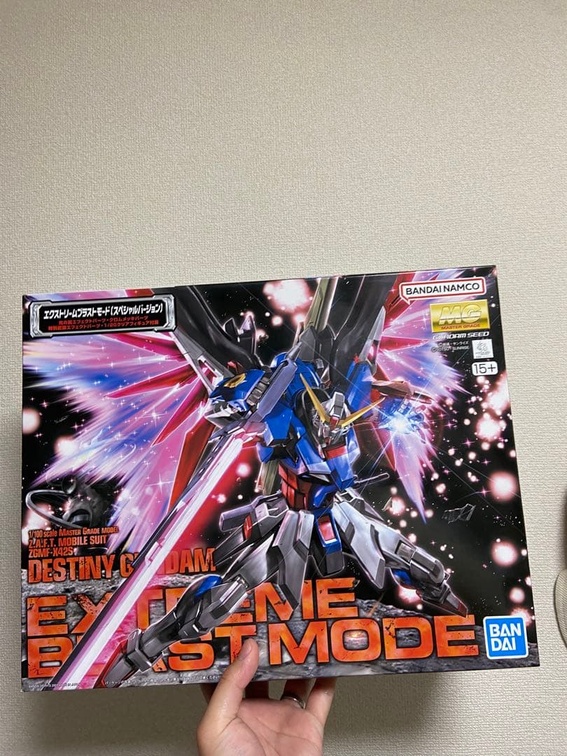 MG 1/100 デスティニーガンダム エクストリームブラストモード