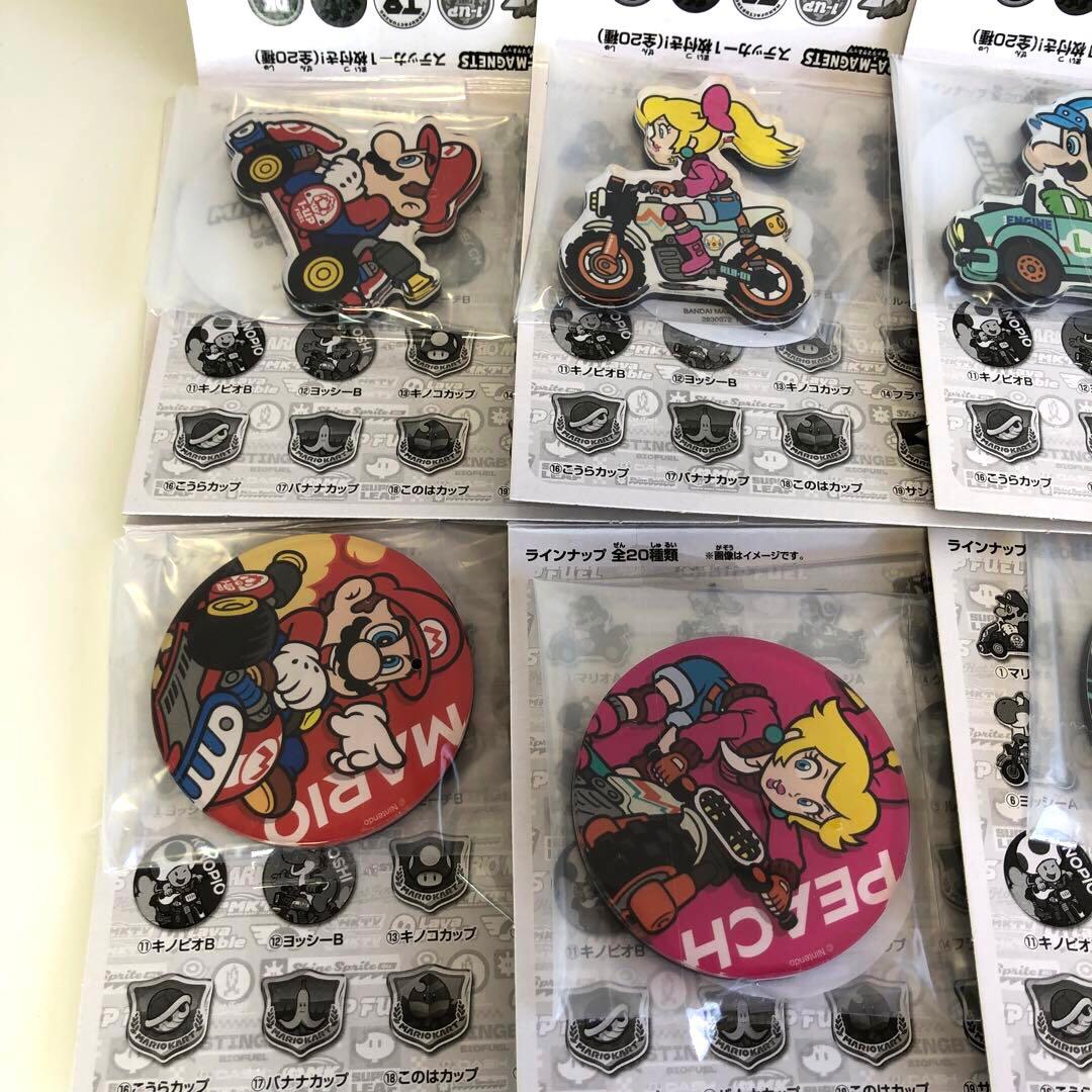 マリオカートワールドキャラマグネッツ　全２０種　コンプリートセット