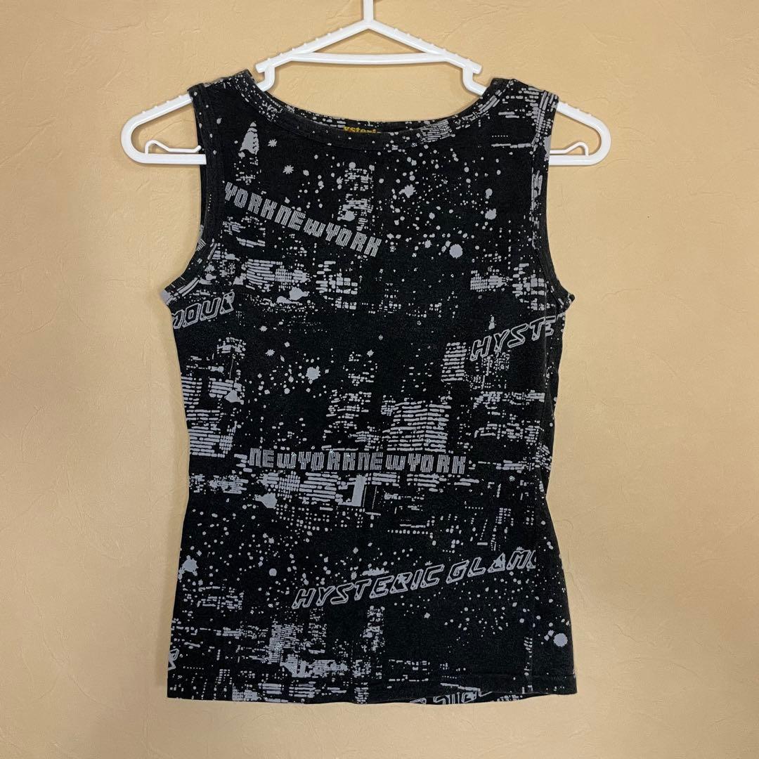 90’s Hysteric glamour 黒タンクトップ　フリーサイズ