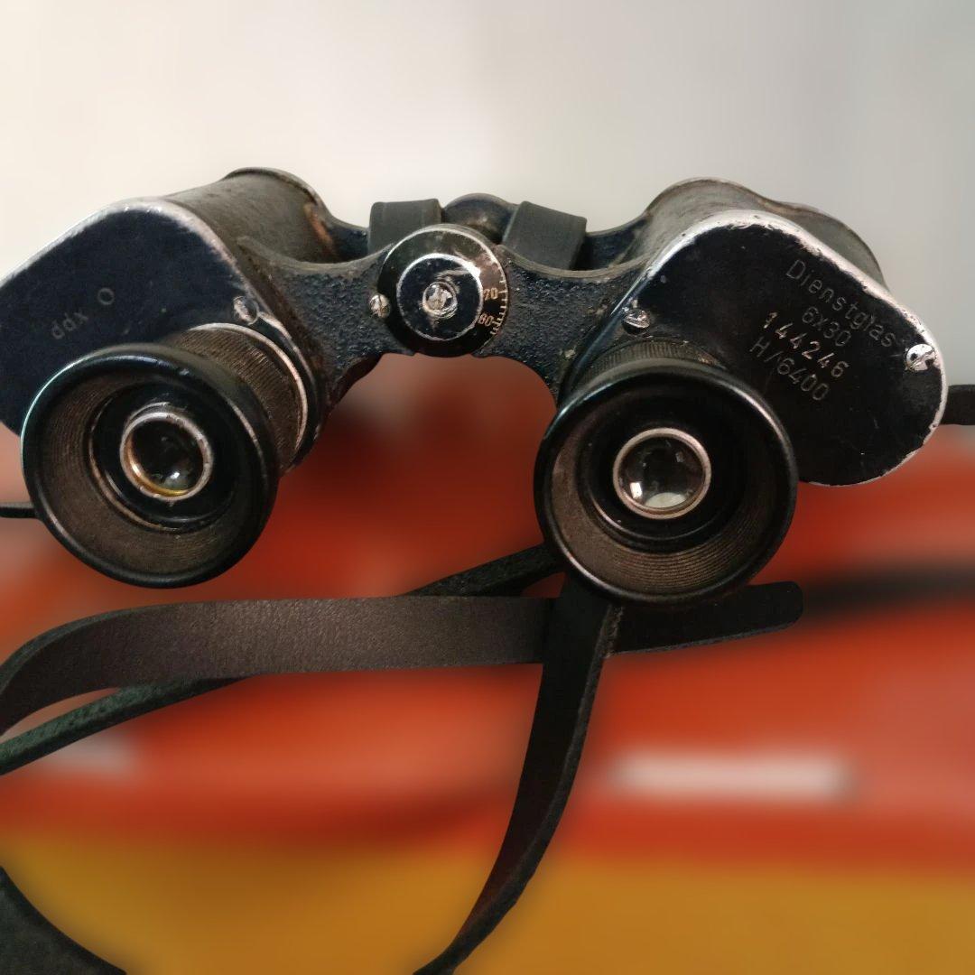 ＷＷ2ドイツ軍双眼鏡実物（6×30) 官給品